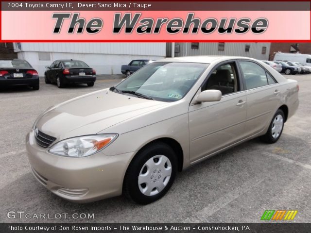 2004 Toyota Camry LE in Desert Sand Mica