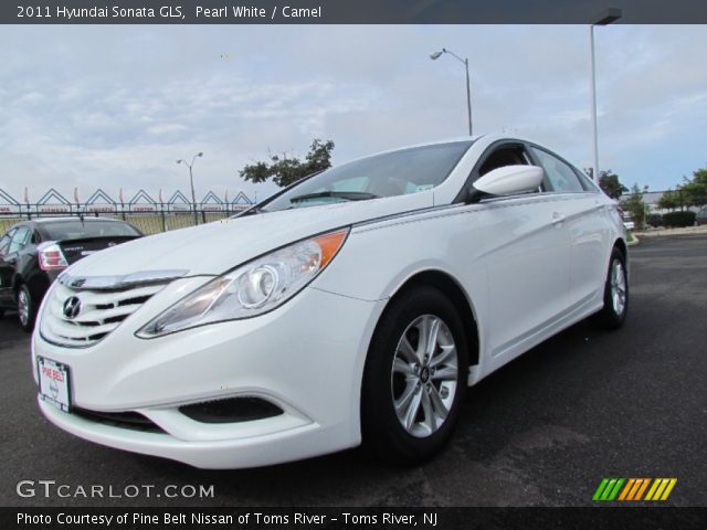 2011 Hyundai Sonata GLS in Pearl White