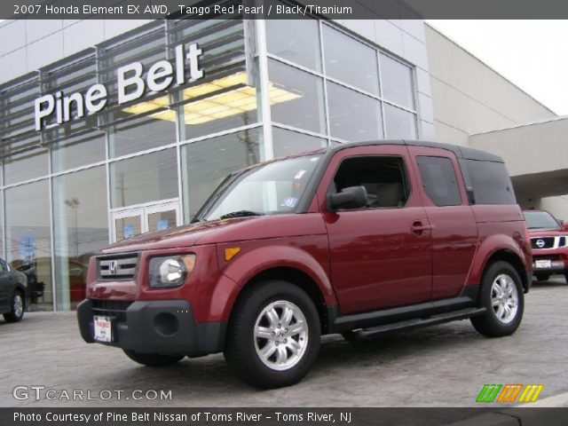 2007 Honda Element EX AWD in Tango Red Pearl