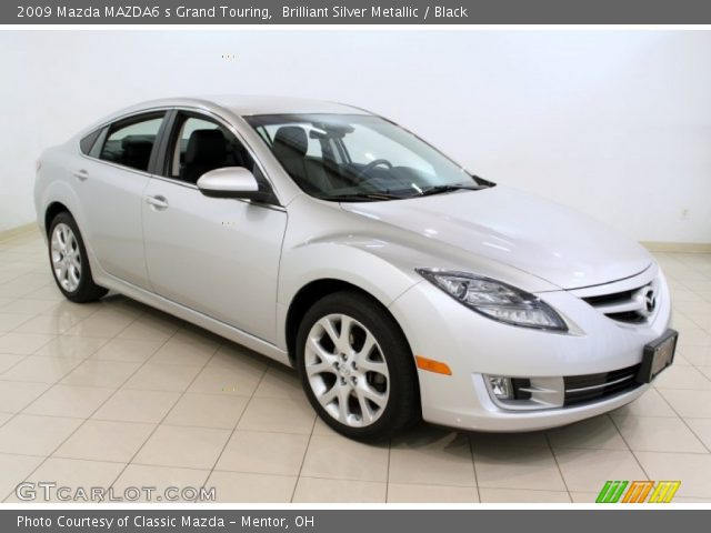 2009 Mazda MAZDA6 s Grand Touring in Brilliant Silver Metallic