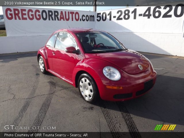 2010 Volkswagen New Beetle 2.5 Coupe in Salsa Red