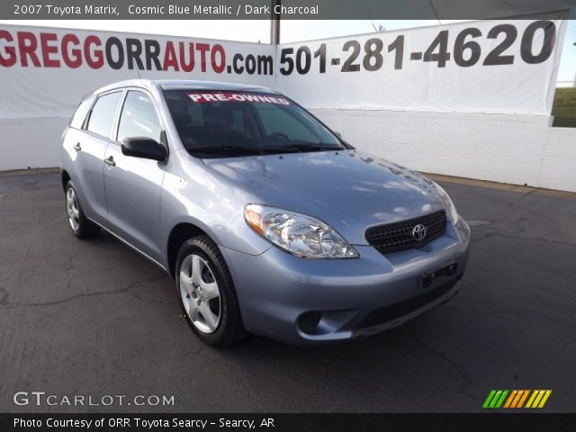 2007 Toyota Matrix  in Cosmic Blue Metallic
