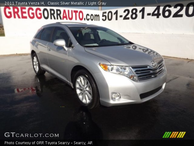 2011 Toyota Venza I4 in Classic Silver Metallic