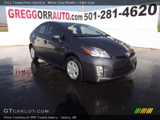 2011 Toyota Prius Hybrid III in Winter Gray Metallic