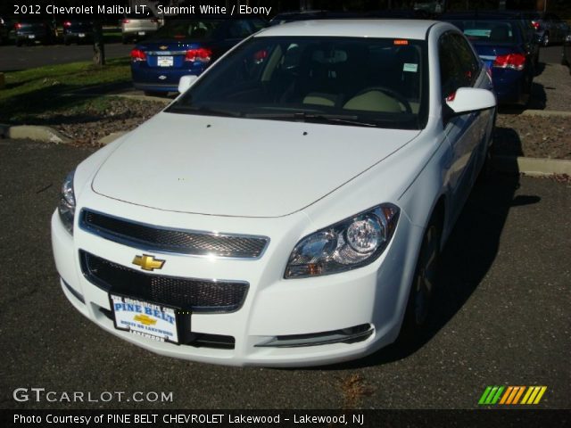 2012 Chevrolet Malibu LT in Summit White