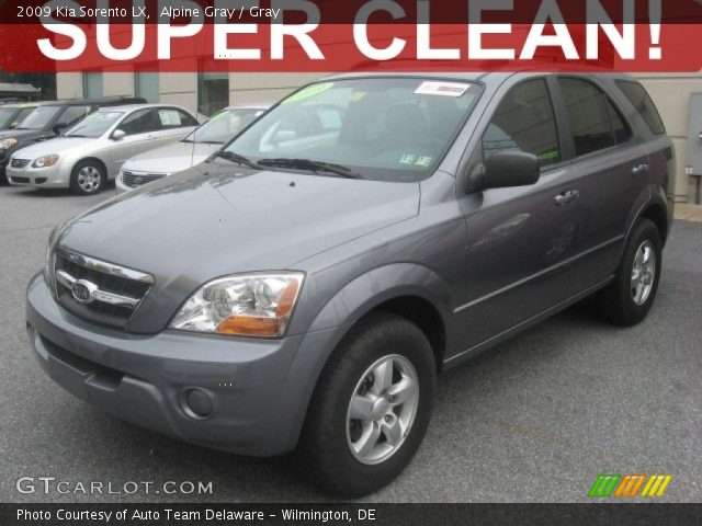 2009 Kia Sorento LX in Alpine Gray