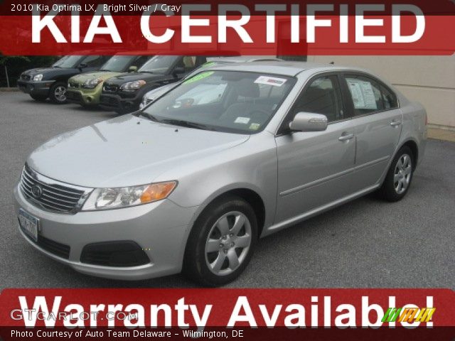 2010 Kia Optima LX in Bright Silver