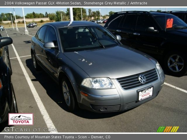 2004 Volkswagen Passat GLX 4Motion Sedan in Stonehenge Grey Metallic