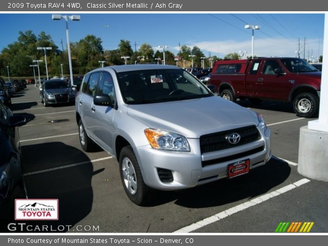 2009 Toyota RAV4 4WD in Classic Silver Metallic