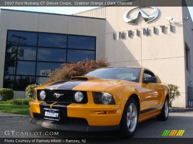 2007 Ford Mustang GT Deluxe Coupe in Grabber Orange