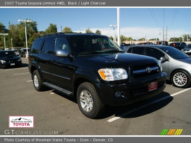 2007 Toyota Sequoia Limited 4WD in Black