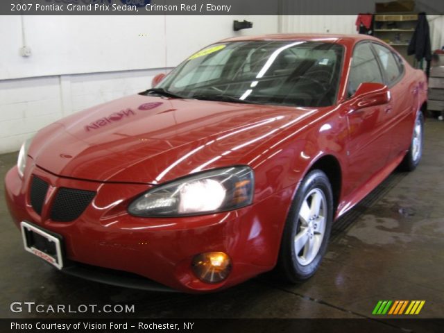2007 Pontiac Grand Prix Sedan in Crimson Red