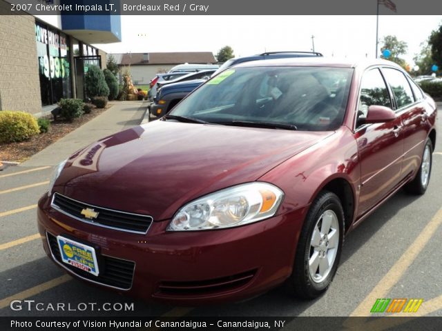 2007 Chevrolet Impala LT in Bordeaux Red