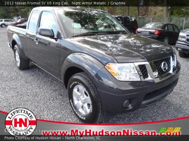 2012 Nissan Frontier SV V6 King Cab in Night Armor Metallic
