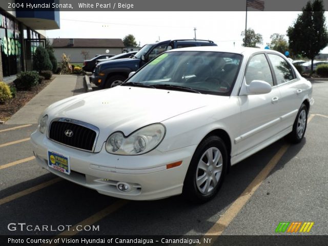 2004 Hyundai Sonata  in White Pearl