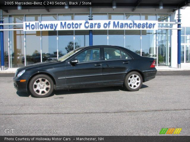 2005 Mercedes-Benz C 240 Sedan in Black