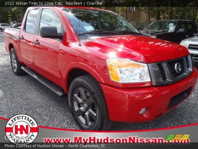 2012 Nissan Titan SV Crew Cab in Red Alert