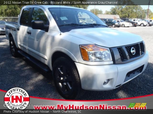 2012 Nissan Titan SV Crew Cab in Blizzard White