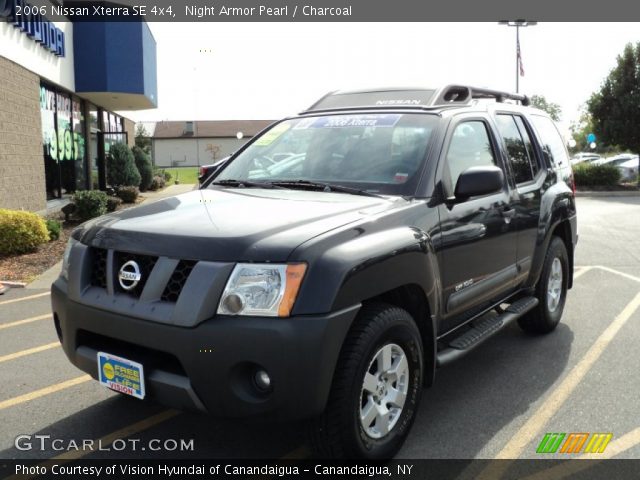2006 Nissan Xterra SE 4x4 in Night Armor Pearl