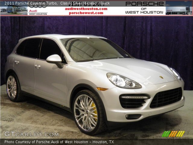 2011 Porsche Cayenne Turbo in Classic Silver Metallic