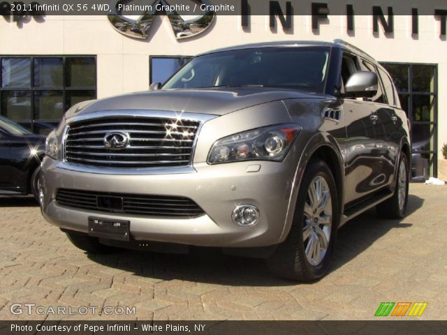 2011 Infiniti QX 56 4WD in Platinum Graphite