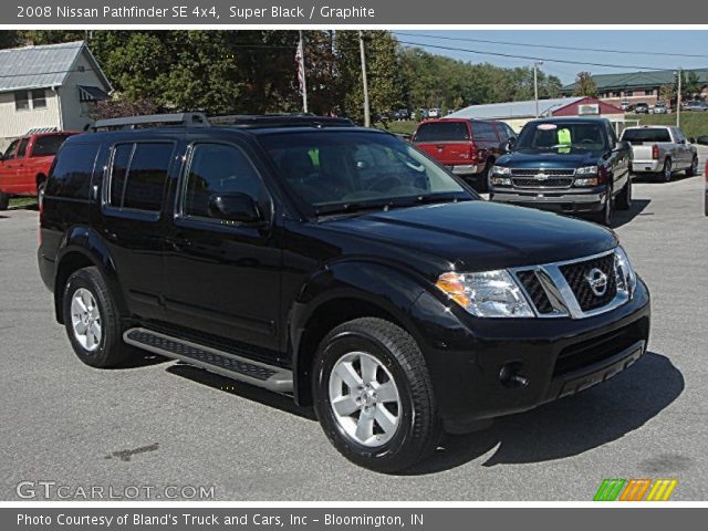 2008 Nissan pathfinder black #10