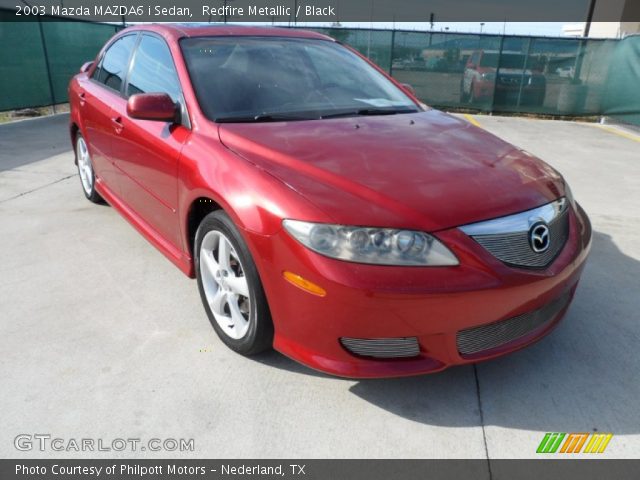 2003 Mazda MAZDA6 i Sedan in Redfire Metallic