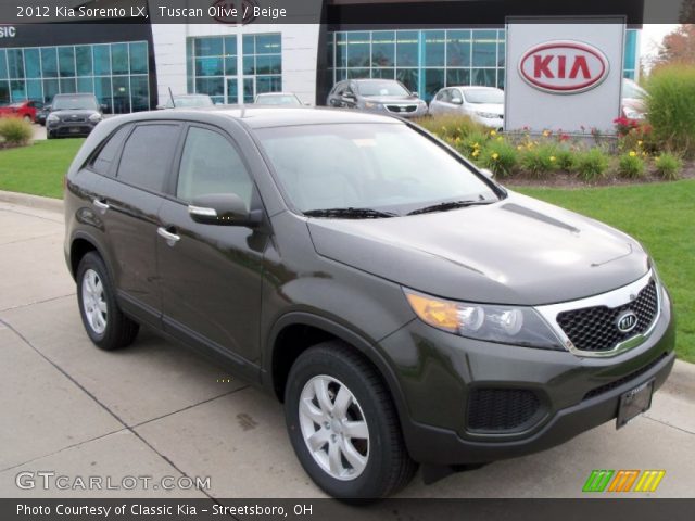 2012 Kia Sorento LX in Tuscan Olive