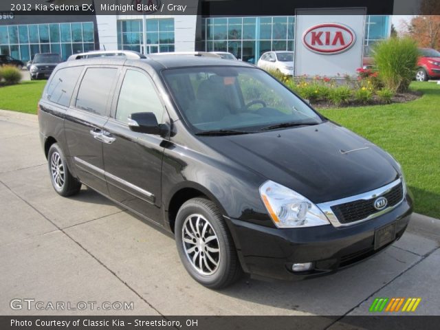 2012 Kia Sedona EX in Midnight Black