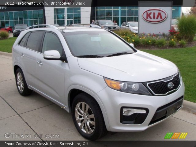 2012 Kia Sorento SX V6 in Bright Silver