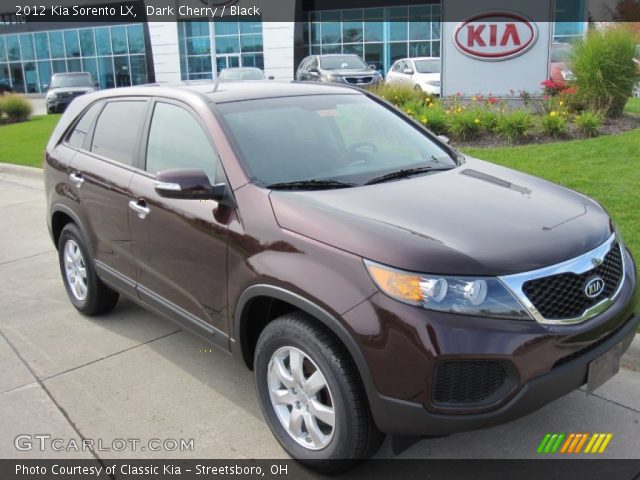 2012 Kia Sorento LX in Dark Cherry