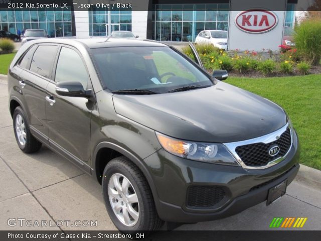 2012 Kia Sorento LX in Tuscan Olive