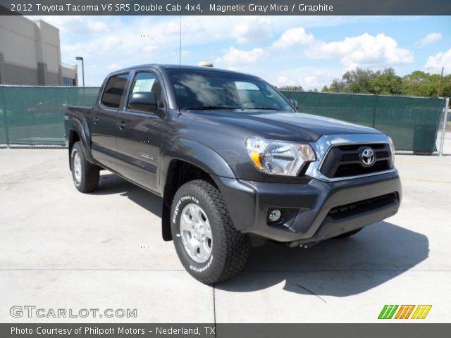 2012 Toyota Tacoma V6 SR5 Double Cab 4x4 in Magnetic Gray Mica