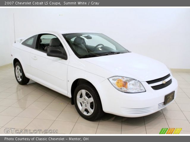 2007 Chevrolet Cobalt LS Coupe in Summit White