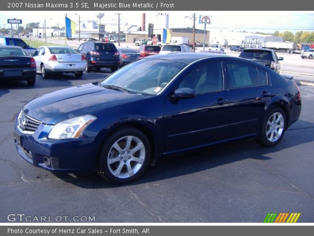2007 Nissan Maxima 3.5 SE in Majestic Blue Metallic