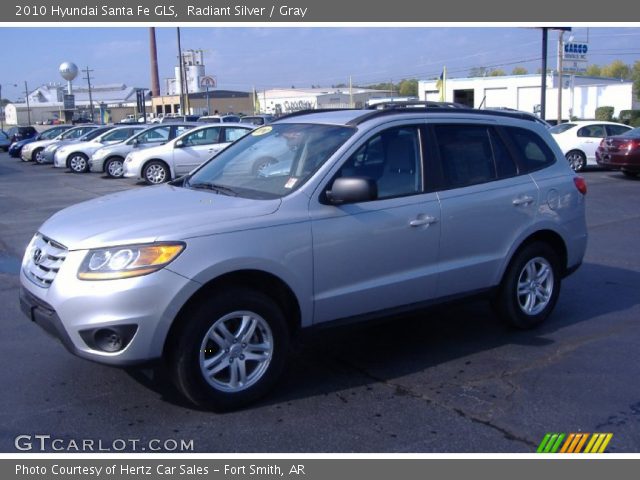 2010 Hyundai Santa Fe GLS in Radiant Silver