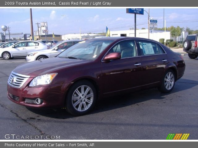 2009 Toyota Avalon Limited in Cassis Red Pearl