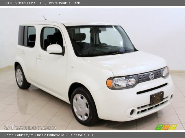 2010 Nissan Cube 1.8 S in White Pearl