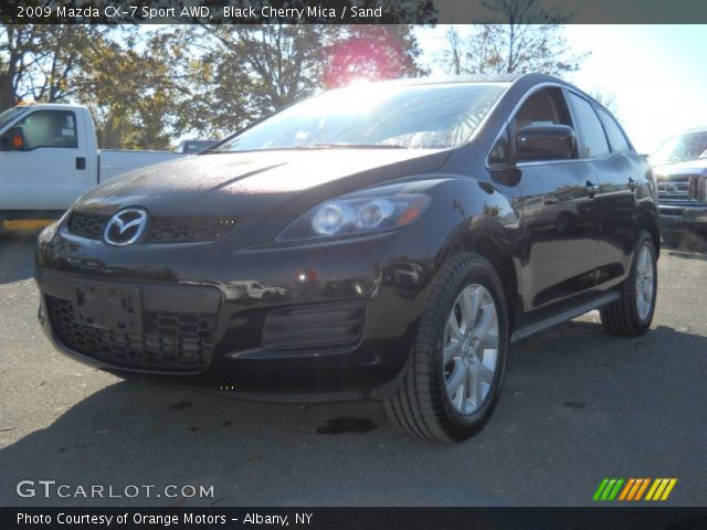 2009 Mazda CX-7 Sport AWD in Black Cherry Mica