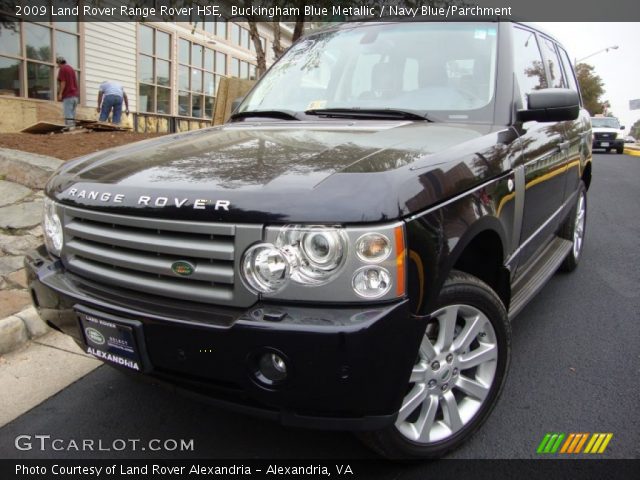 2009 Land Rover Range Rover HSE in Buckingham Blue Metallic