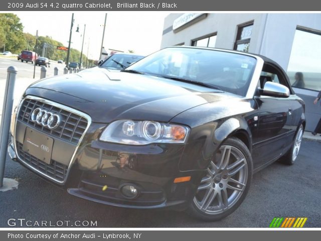 2009 Audi S4 4.2 quattro Cabriolet in Brilliant Black