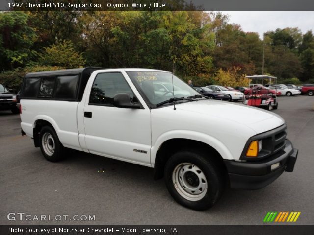 1997 Chevrolet S10 Regular Cab in Olympic White