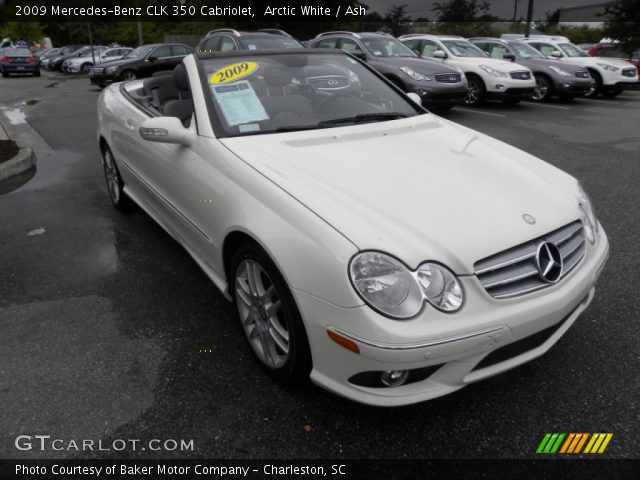 2009 Mercedes-Benz CLK 350 Cabriolet in Arctic White