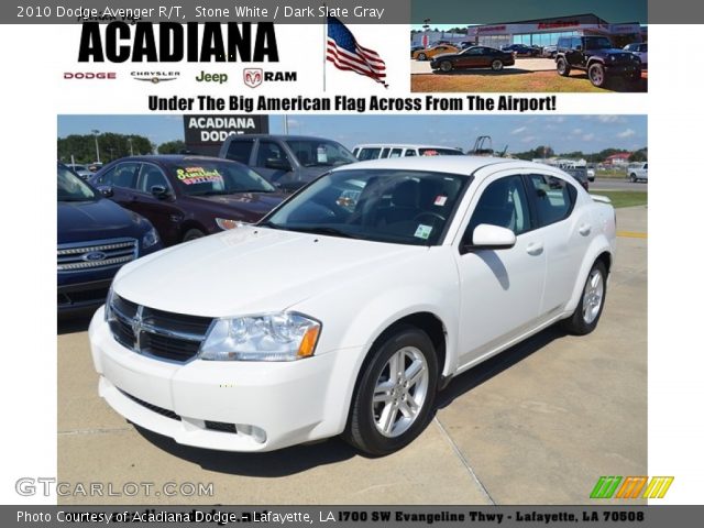 2010 Dodge Avenger R/T in Stone White