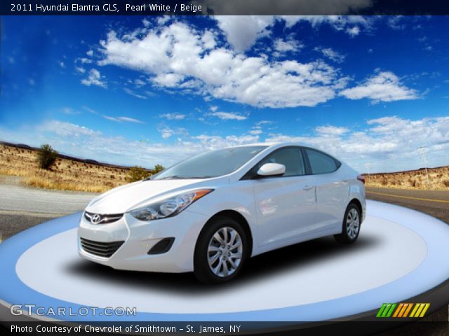 2011 Hyundai Elantra GLS in Pearl White