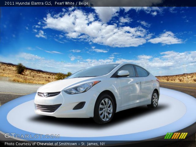 2011 Hyundai Elantra GLS in Pearl White