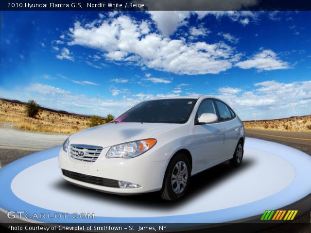 2010 Hyundai Elantra GLS in Nordic White
