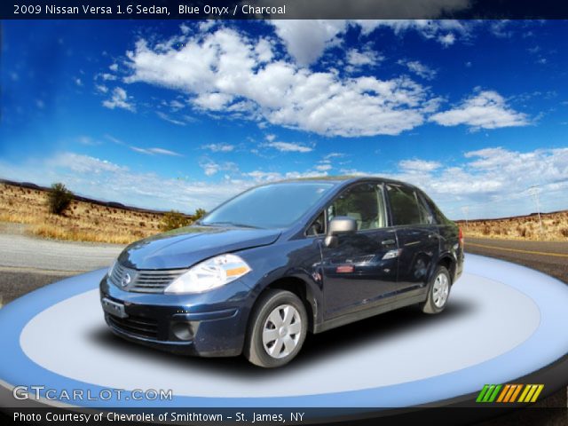 2009 Nissan Versa 1.6 Sedan in Blue Onyx