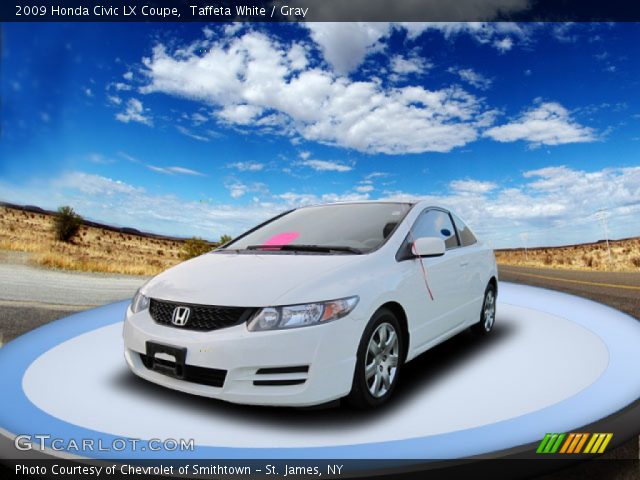 2009 Honda Civic LX Coupe in Taffeta White