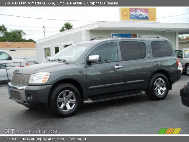 2004 Nissan Armada LE 4x4 in Smoke Metallic